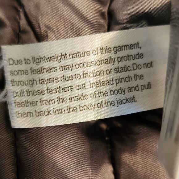 Andrew Marc Women's Packable Light Weight Premium Down Puffer Jacket Medium - Picture 7 of 7